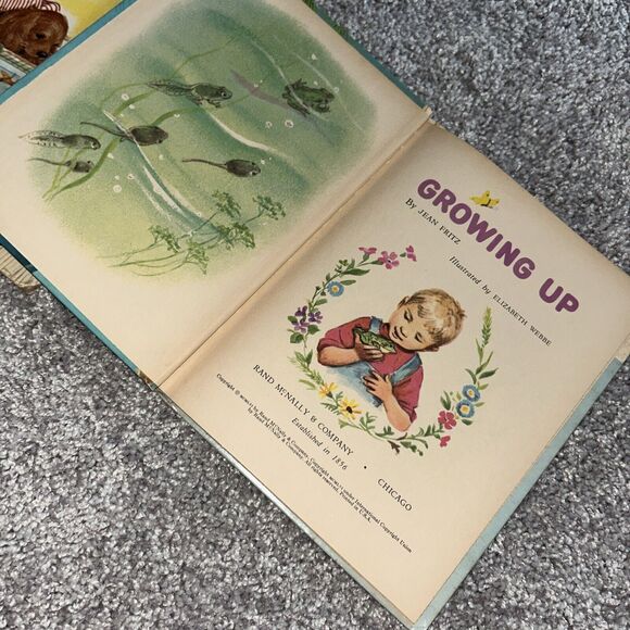 A Rand McNally Elf Books Growing up, The Five Busy Bear & Pets Vintage Kid Books - Picture 10 of 10